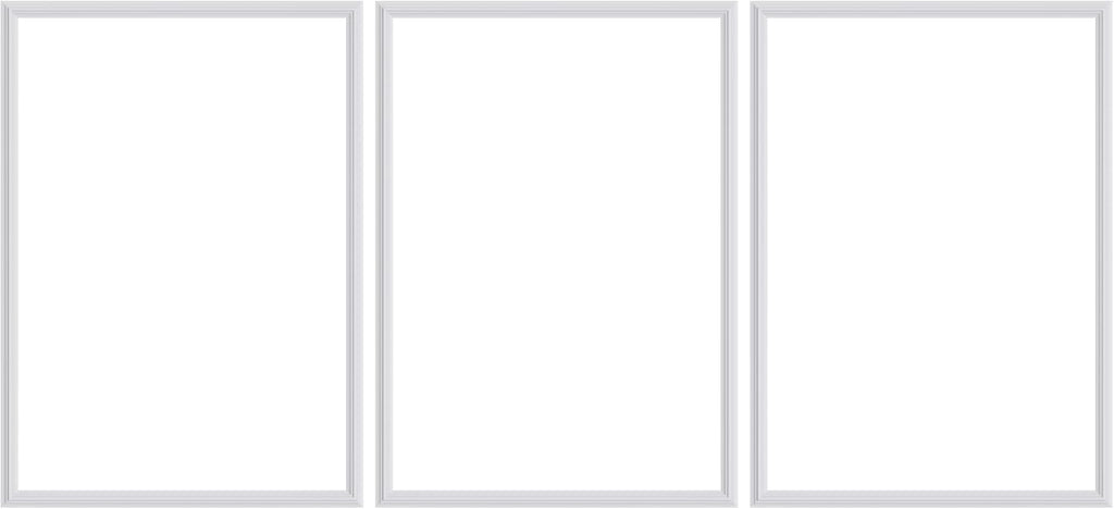 3 PCS Premade Wainscoting Panels Accent Wall Panels for Interior Wall Decor Easy DIY Build and Batten Chair Rail & Picture Frame Door Decor (20x 28 in)