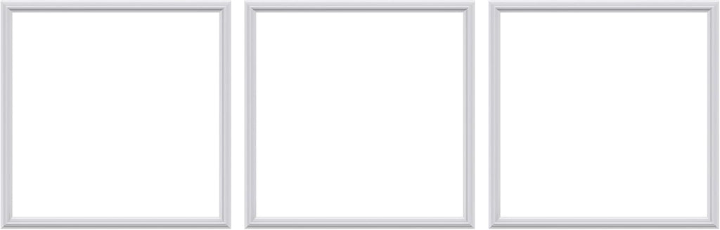 3 PCS Premade Wainscoting Panels Accent Wall Panels for Interior Wall Decor Easy DIY Build and Batten Chair Rail & Picture Frame Door Decor(20 x 20 in)