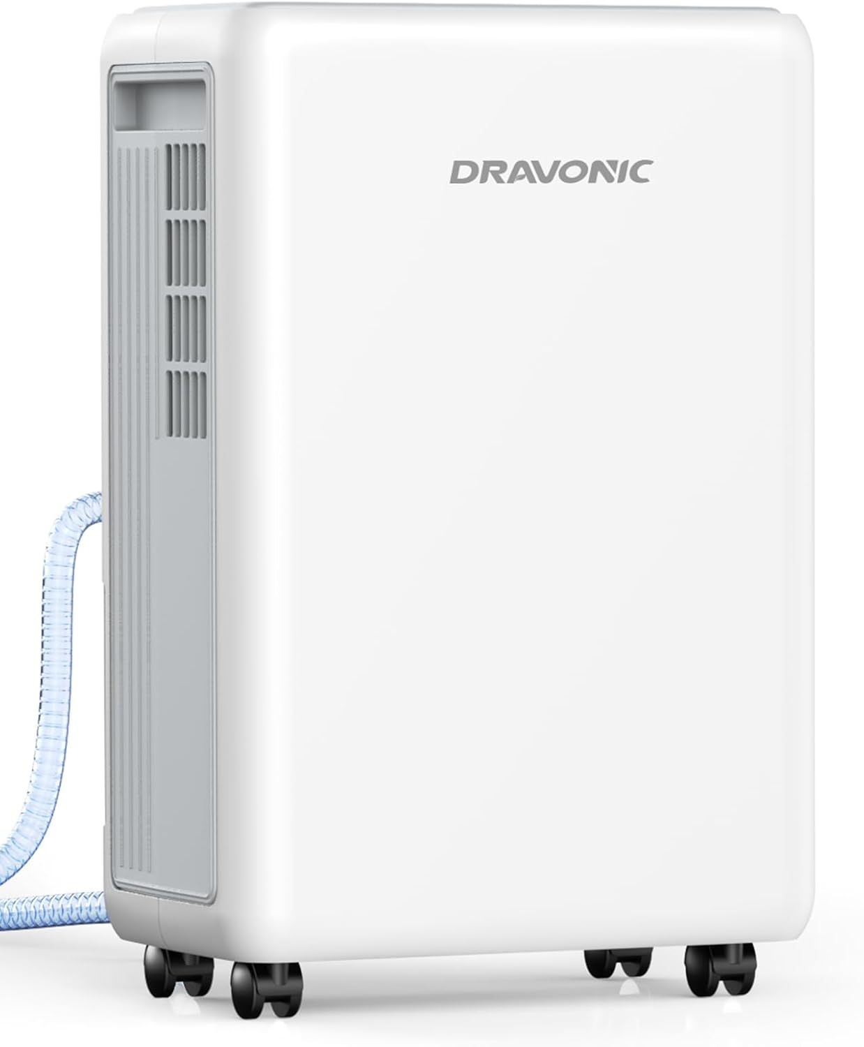 2000 Sq. Ft Dehumidifier for Basement, 30 Pint Dehumidifiers for Home, Bedroom and Bathroom, 3 Modes Dehumidifier with Drain Hose, Smart Humidity Control, 24H Timer (White)