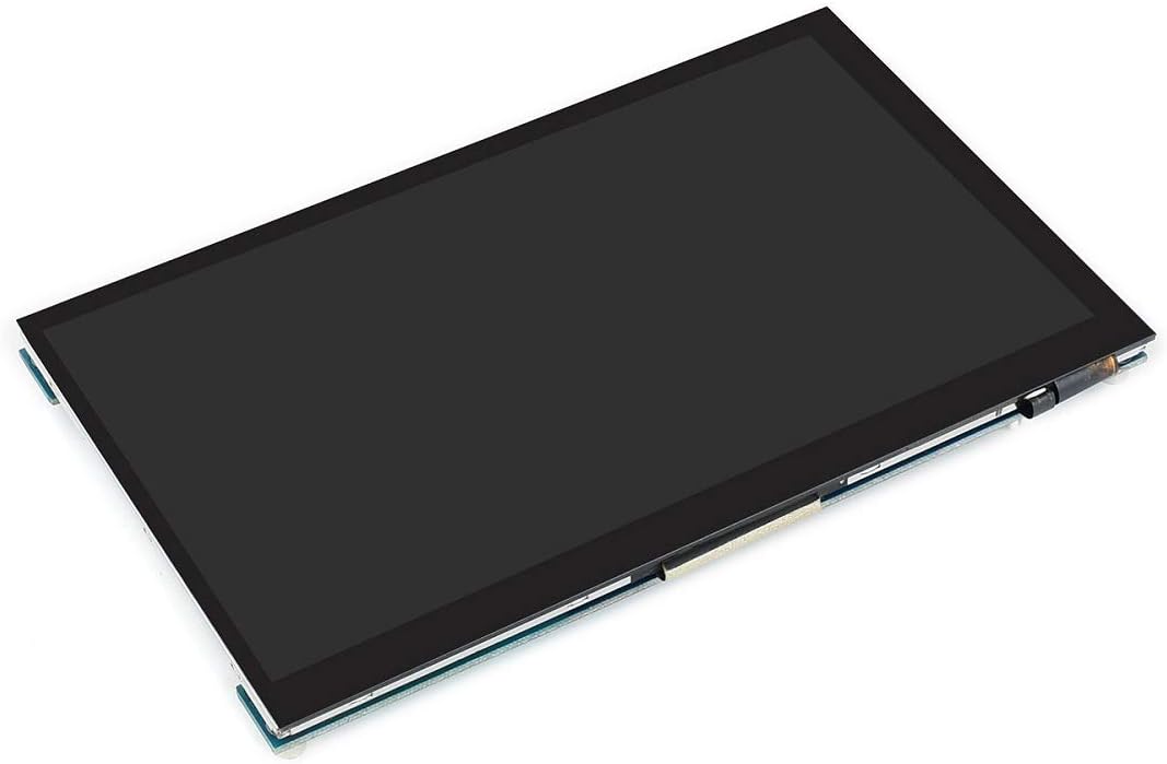7 inch HDMI LCD 1024x600 Resolution Capacitive Touch Screen IPS Display Module Compatible with Raspberry Pi 4 3 2 1 B B+ A+,Jetson Nano,Support Software Resolution (up to 1920×1080)