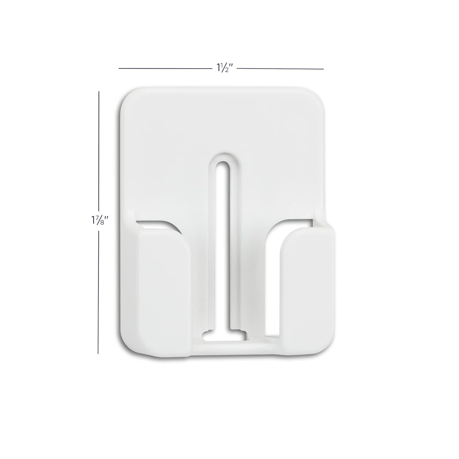 Digital X-Ray Sensor Basket with Adhesive Mount, White, Pack of 2