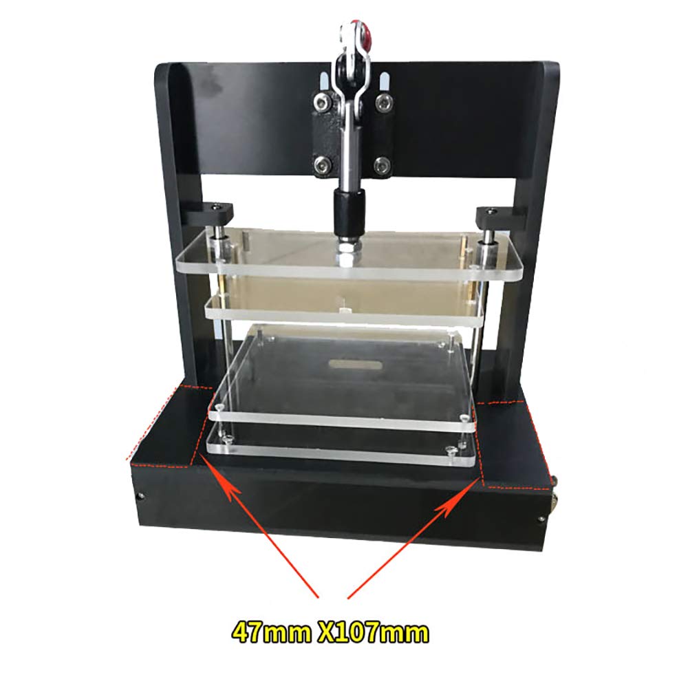 Universal PCB Test Stand, PCBA Test Rack Embryo Frame DIY Circuit Board Fixture Testing Jig 180x160MM with 4 Acrylic Board