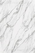 Decorative Light Switch Cover Plate Modern Grey Marble Texture 1 Gang No Device Single Blank Outlet Covers Wall Plates for Electrical Outlets Faceplate for Bedroom Kitchen Home Decor