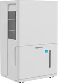 Amazon Basics Large Dehumidifier for Rooms, Energy Star Certified, Effectively Reduces Humidity, Timer, Auto-Defrost, Overflow Protection, up to 2500 SFT, 35 Pint, White