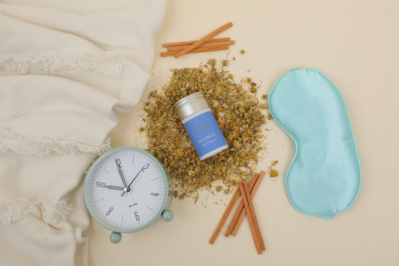 Aera Deep Relax Essential Oil Aromatherapy Home Fragrance Scent Refill - Notes of Chamomile, Vetiver and Sandalwood - Works with The Aera Diffuser