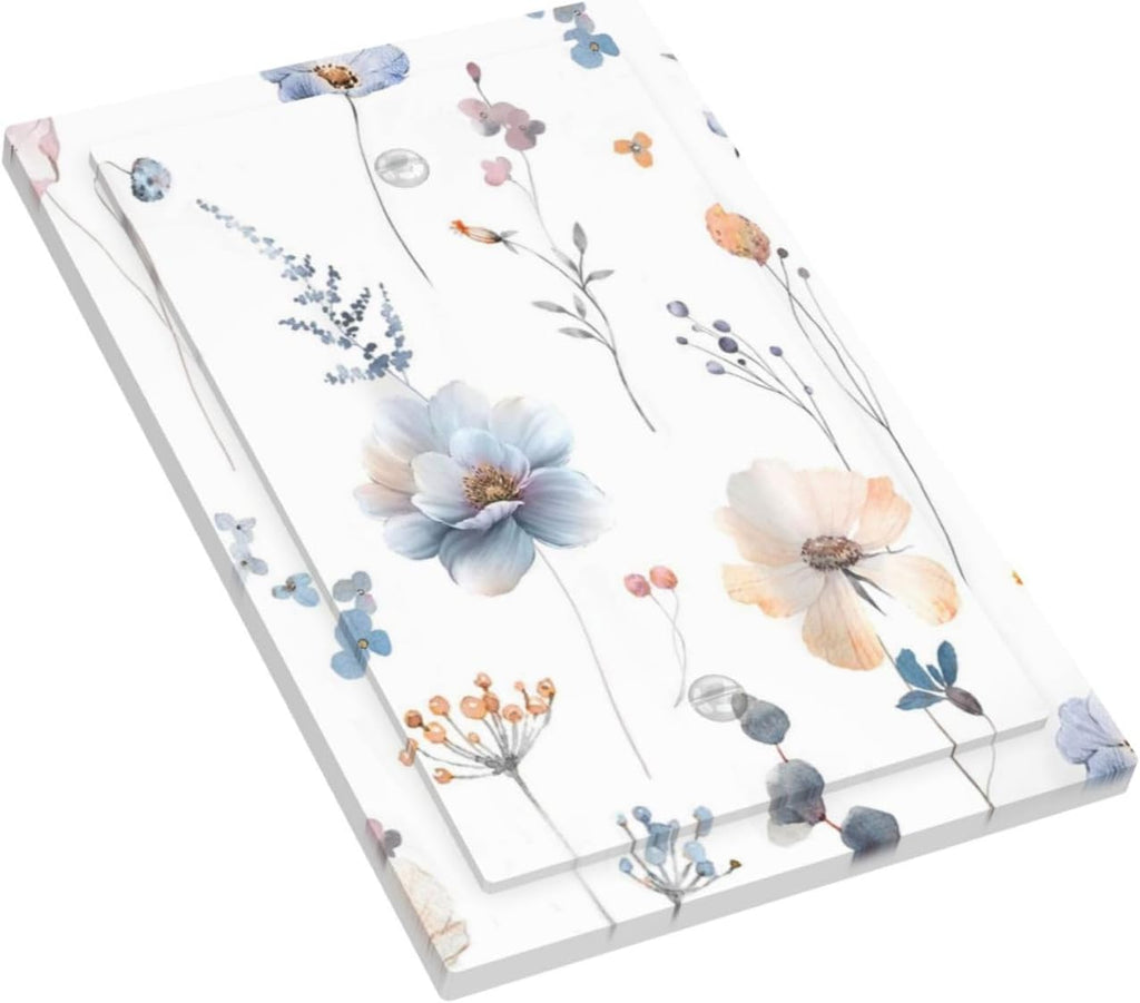 Wildflowers Plant Leaves Floral Berry Light Switch Cover Plate 1 Gang No Device Blank Electrical Wall Plates Faceplate Decorative Switch Plate for Bed Room Living Room Decor