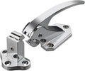 Freezer Door Flush Mounted Walk in Latch Handle, 105mm, Silver Tone