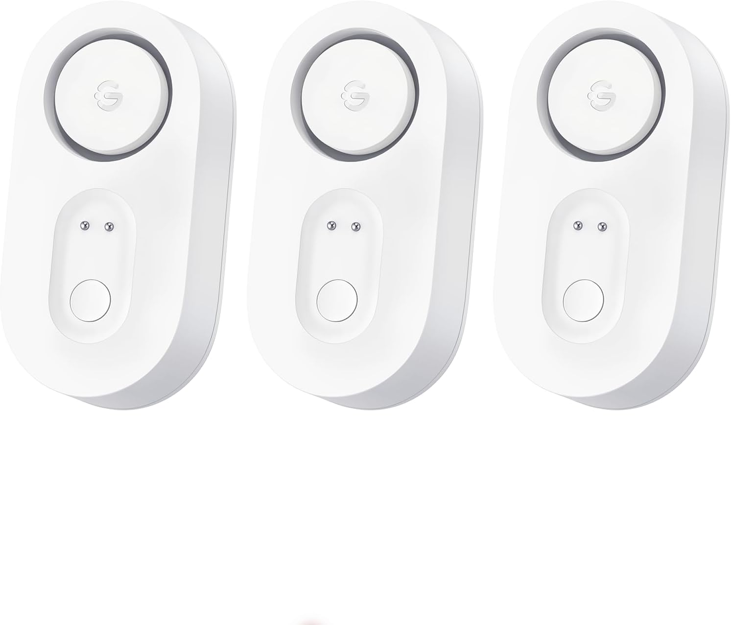 GoveeLife Water Leak Detector 3 Pack with 105dB Adjustable Alarm, Water Alarm with Dual Sets Sensor Probes Leaks and Floods. Suit for Home, Basement, and Kitchen(Cannot Connect to Wi-Fi Directly)