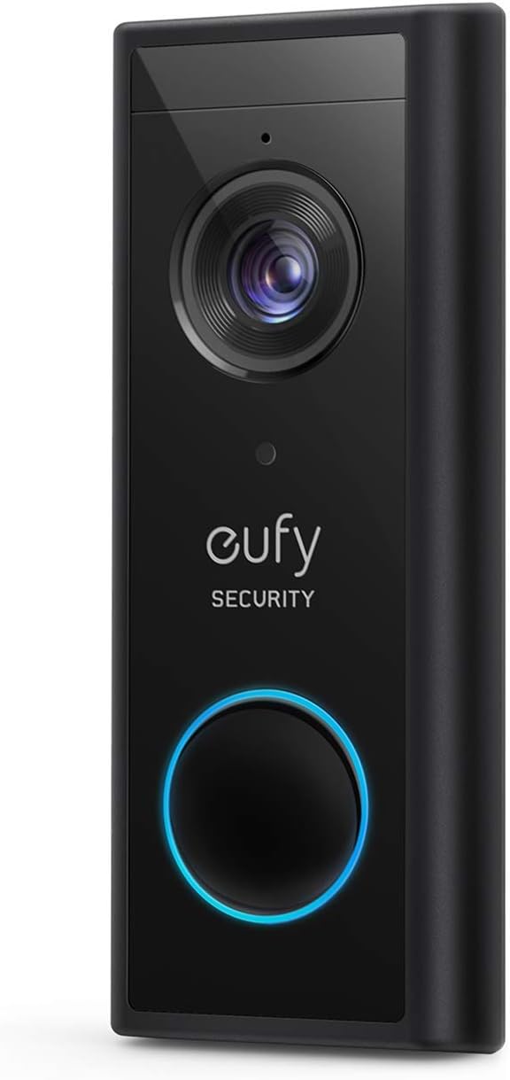 eufy Security Wireless Video Doorbell S220 Add-on with 2K Resolution Video, Easy Self-Installation, Enhanced Home Security, Cost-Effective, Compatible with HomeBase 3