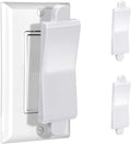 Magnetic Light Switch Guard Cover, Light Switch Guard, Light Switch Blocker, Light Switch Lock, Switch Cover Guard, Child Proof Light Switch Cover Guard (White,2 Piece)