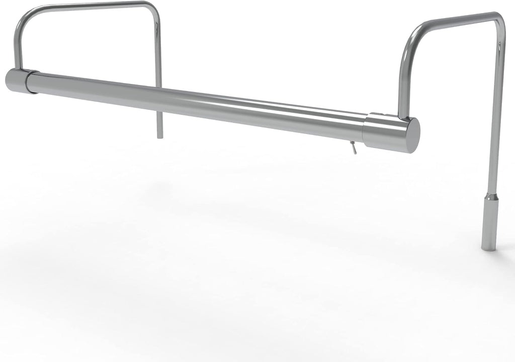 Cocoweb 16 Inch Tru-Slim Chrome Picture Light - LED, 2700K, Adjustable Arm, Plug-in, Toggle Switch, Sleek and Compact Design