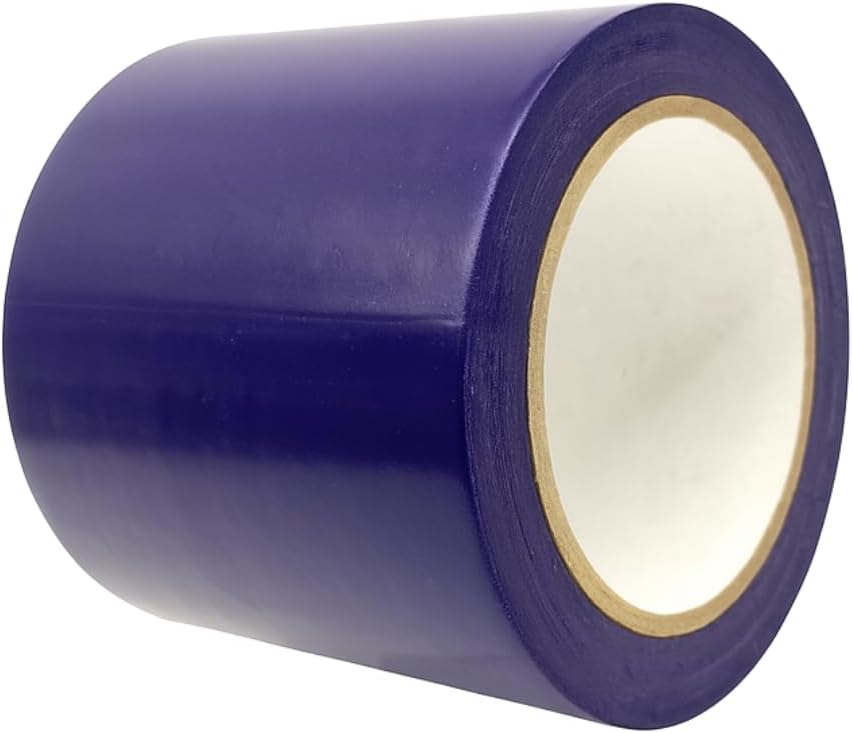 MAT Vinyl Marking Tape Purple - 5 inch x 36 yds. for Safety Floor Marking (School Gym, Restaurants, Warehouse), Dance Floor Splicing, Pinstriping Cars & Boats