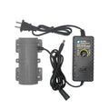 24V Vibration Motor, with 110V Adjustable Speed Power Adapter, 3800RPM, Rotary Speed for Massage Bed Vibration Alert Chair, Shaker Motor