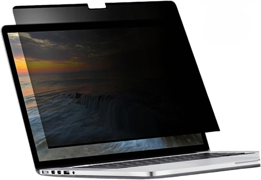 Easy On/Off Magnetic 360° Privacy Screen Filter Compatible with MacBook Pro 14 inch (2021-2024, M4, M3, M2, M1, Pro,Max), Anti Glare Laptop Privacy Screen Shield with Camera Cover - UV block 90%-Model: A2442, A2779, A2918, A2992, A3112, A3185, A3401