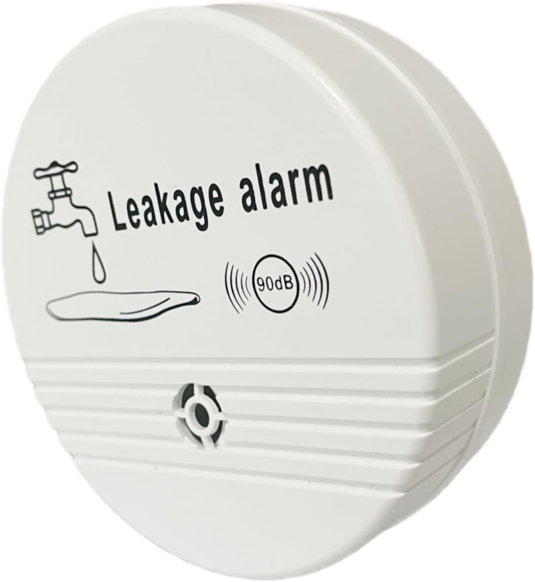 Water Leak Alarm Detectors 90dB Water Sensor Alarms Flood Detector for Basements Bathrooms Laundry Rooms