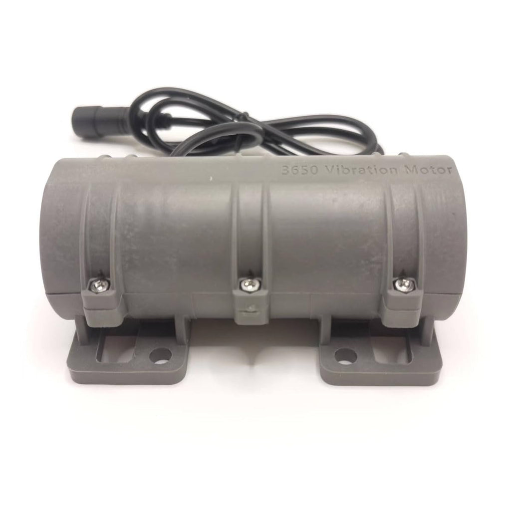 24V Vibration Motor, with 110V Adjustable Speed Power Adapter, 3800RPM, Rotary Speed for Massage Bed Vibration Alert Chair, Shaker Motor