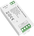 C01RF LED Controller Support PWM 5050SMD COB Single Color (+V -V) 2pin LED Strip Light Compatible with RC01RF LM087 LM007 WR02RF Remote DC5V/DC12V/DC24V Max 12A Indoor Use Only