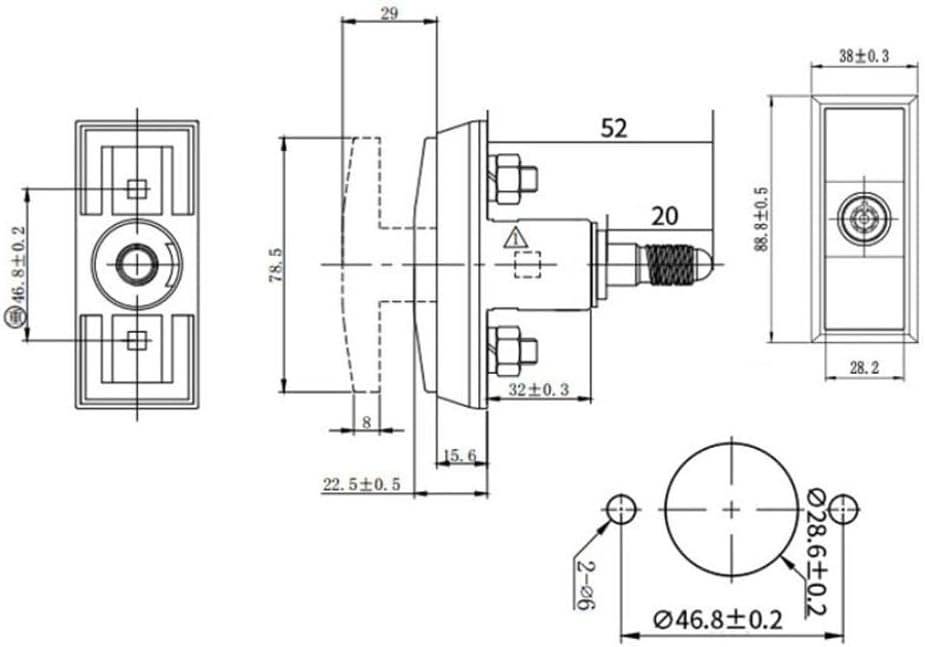 Zinc Alloy T-Handle Lock for Vending Machines, Game Cabinets, and Car Washing Equipment Weather‑Resistant Security Mechanism