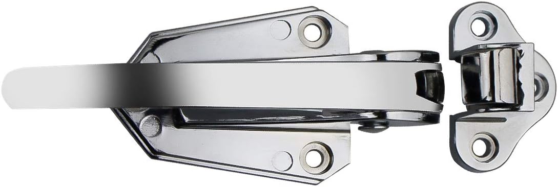 Freezer Door Flush Mounted Walk in Latch Handle, 105mm, Silver Tone