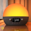 MOMILLA Sunrise Alarm Clock with Bluetooth Speaker, Alarm Clocks for Kids Adults, Dimmable Clock for Bedroom,Wake up Light Night Lights Sunset Lamp, White Noise Sound Machine for Sleep