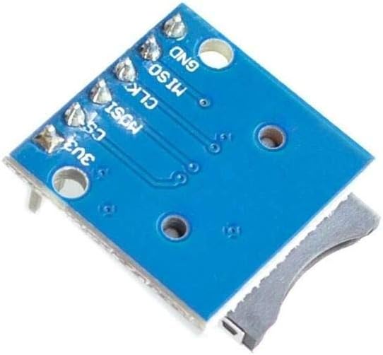 DAOKI 5Pcs TF Micro SD Card Module Memory Shield Module Micro SD Storage Expansion Board Mini Micro SD TF Card with Pins for Arduino ARM AVR with Dupont Wire