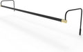 Cocoweb 43 Inch Tru-Slim Black and Brass Picture Light - LED, 2700K, Adjustable Arm, Plug-in, Toggle Switch, Sleek and Compact Design