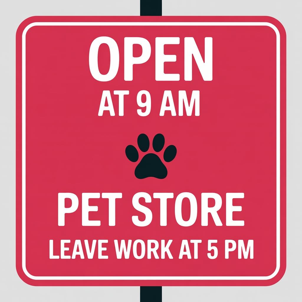 Custom Aluminum Signs – Personalized Weatherproof Metal Signs for Indoor & Outdoor Use – Multiple Sizes – Add Text/Logo – Optional Reflective & Double-Sided Printing – for Home, Business, Hazard, Garden, Door & Commercial Use (square, 18x18inch)