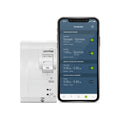 Leviton 2nd Gen Smart Circuit Breaker with Remote Control, GFCI, 2-Pole 50 Amp, 120/240-Volt and 120/208-Volt, 10kA Interrupt Rating, LB250-GST