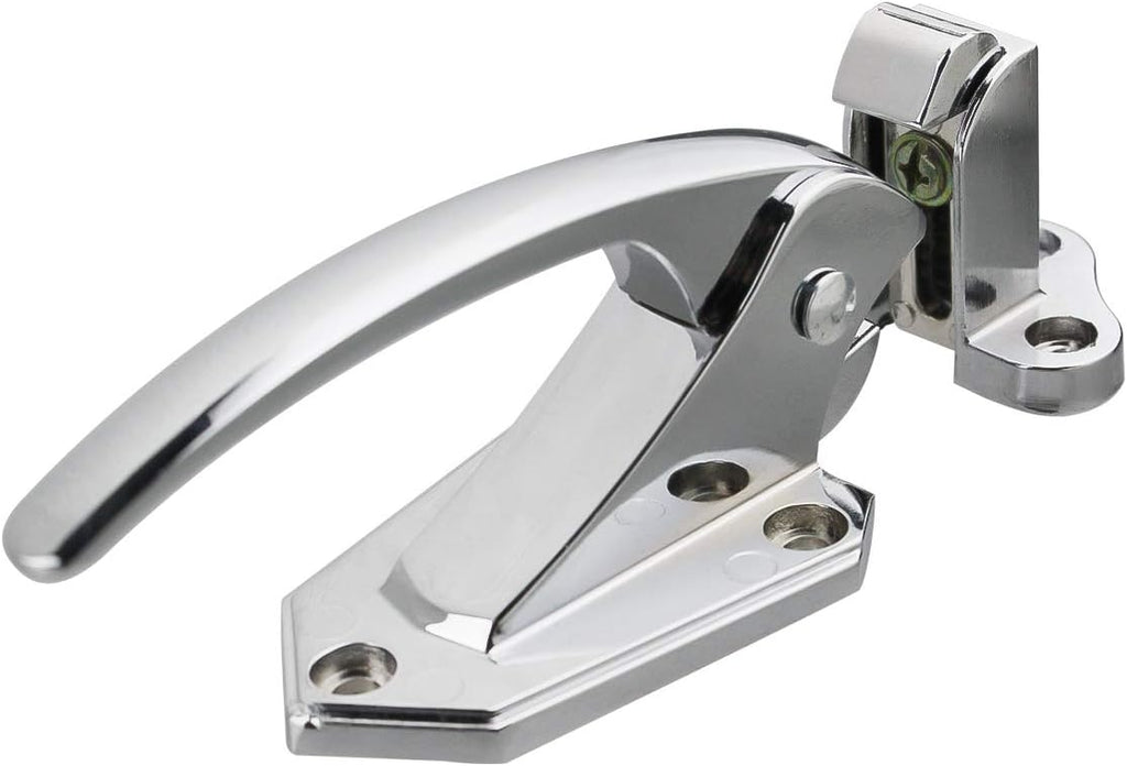 Freezer Door Flush Mounted Walk in Latch Handle, 105mm, Silver Tone