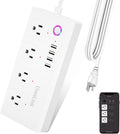 Smart Power Strip, UseeLink ZigBee Surge Protector,White