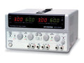 GW Instek 375W, 3-Channel, Programmale Dual Range 0-30V, 0-6A or 0-60V, 0-3A