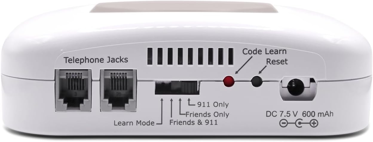 Freedom Alert, Landline Personal Emergency Device, 2-Way Call with Family and Police for Home Safety, Device for Seniors and The Elderly