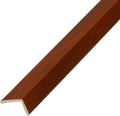 OUZUGIE 8-Pack 57 Inches, WPC Slat Wall Panel Trim,Corner Guard for Low Grille (Teak)