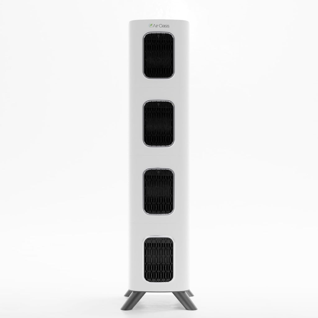 Air Oasis iAdapt 2.0 H13 HEPA Filter Air Purifier | Reduces Up To 99% of Viruses, Mold, Dust, Smoke, Pollen & Odors | Whisper Quiet Operation |WiFi Compatible | 5,474 Sq Ft of Clean Air