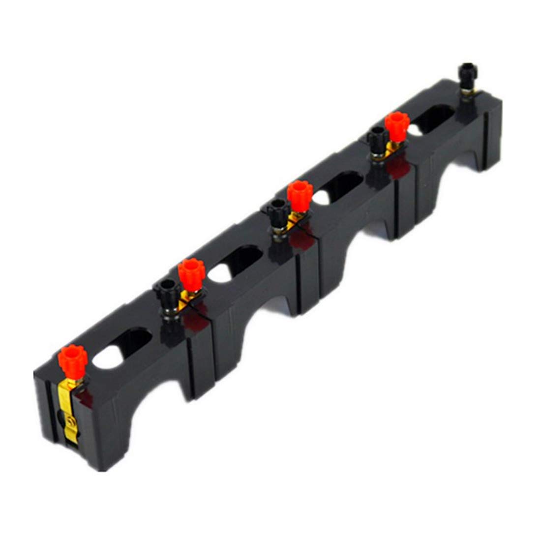 6pcs Series or Parallel D Battery Holder:Used for Physics Laboratory,School Electronic Experimenting,Great for Demos Teaching Basic Principles of Electricity & How a Simple Circuit Works