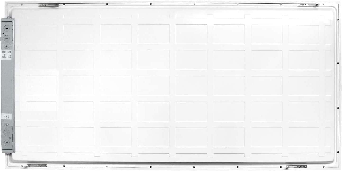 2x4 FT LED Light Flat Panel, 40-72W, 5 CCT 3K | 3.5k | 4K | 5K | 6.5K, Dimmable Recessed Drop Ceiling Lights, 3750/5000/6250/7500/9000 Lumens, Lay in Fixture for Office, 120-277V, UL DLC(12 Pack)
