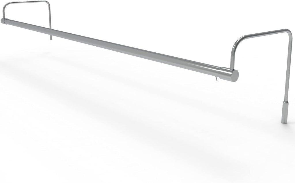 Cocoweb 43 Inch Tru-Slim Chrome Picture Light - LED, 2700K, Adjustable Arm, Plug-in, Toggle Switch, Sleek and Compact Design
