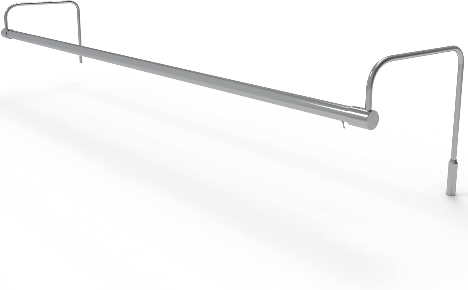 Cocoweb 43 Inch Tru-Slim Chrome Picture Light - LED, 2700K, Adjustable Arm, Plug-in, Toggle Switch, Sleek and Compact Design
