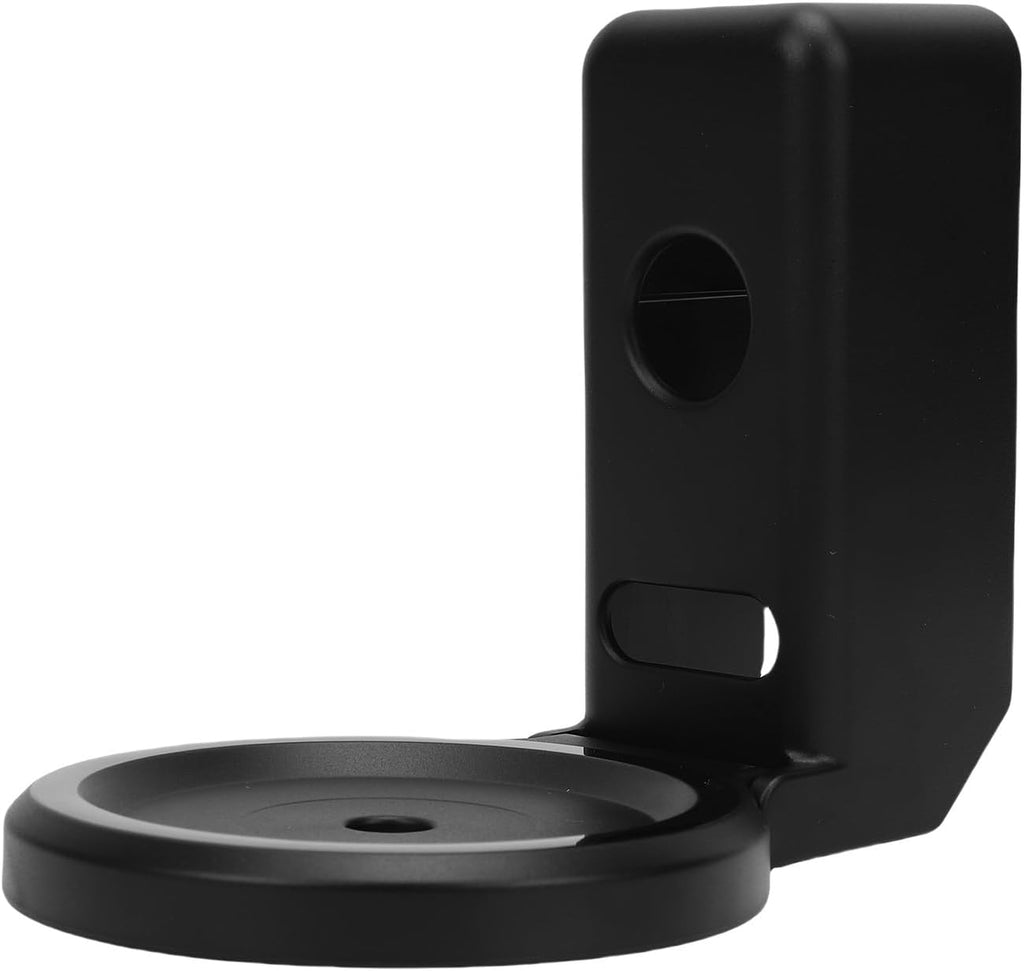 Yosoo Wall Mount Bracket for Dot 4th 5th Gen, Space Saving Speaker Holder Compatible with Smart Home Devices, Adjustable ABS Wall Stand for Living Room or Bedroom Use (Black)