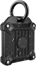 Tile Mate 2022 2024 Tracker Cover Anti-Scratch Waterproof Case with Keychain for Carabiner, Keys, Bags, Cat Dog Collar Holder