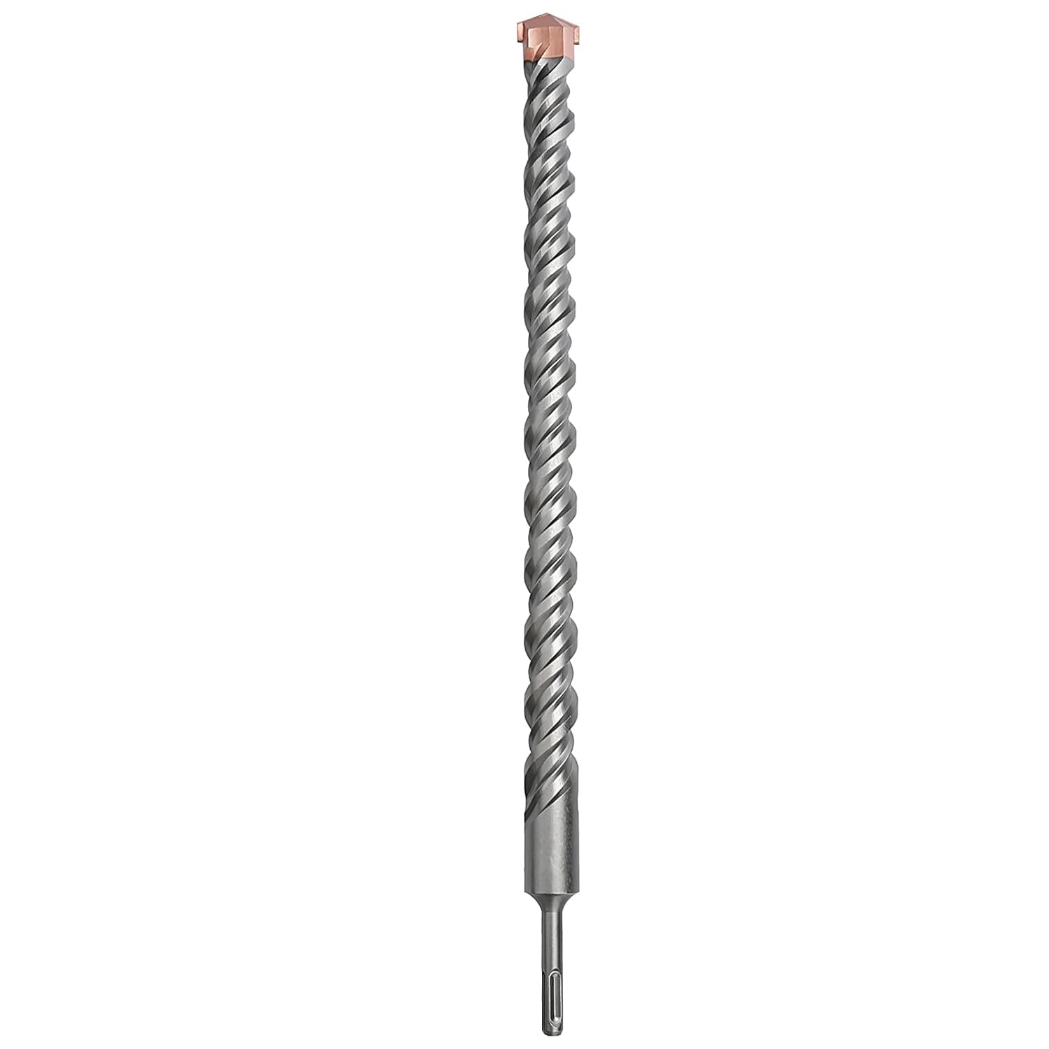1 x 18 inch (25 x 460mm) SDS Plus Masonry Drill Bit, Rotary Hammer Drill Bit,Concrete Drill Bit for Concrete, Brick, Block,1 x 15.6 x 18 inch