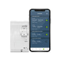 Leviton 2nd Gen Smart Circuit Breaker with Remote Control, Standard, 2-Pole 15 Amp, 120/240-Volt and 120/208-Volt, 10kA Interrupt Rating, LB215-ST