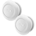 SKYLA HOMES Magnetic Cabinet Locks Baby Proofing Child Safety - The Safest Quickest and Easiest Multi-Purpose 3M Adhesive Child Proof Latches, No Screws or Tools Needed (2 Pack)