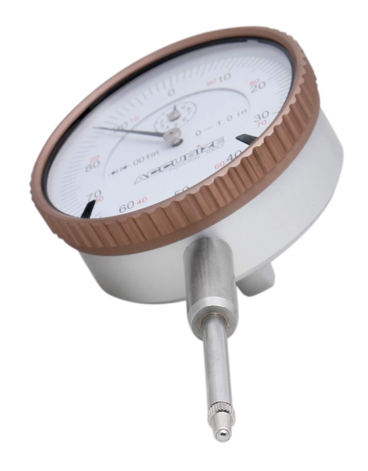 Accusize Industrial Tools 0-1'' by 0.001'' Dial Indicators, P900-S102, 6 Units