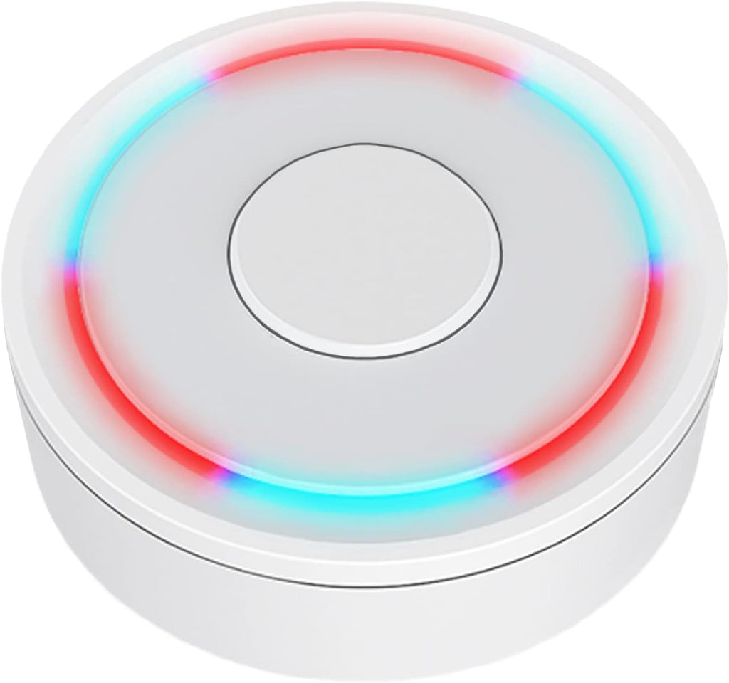 2 in1 Smart ZigBee3.0 and Bluetooth Gateway, Only for Tuya Protocol Products Smart Wireless Gateway for Home Automation, 2.4GHz WiFi Only, APP Control, Compatible with Alexa, Google Assistant
