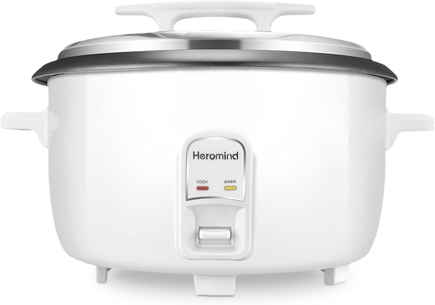 Commercial Rice Cooker, 90-Cup Rice Cooker, 16Qt / 18 L Large Rice Cooker with Nonstick Inner Pot, Fast Cooking and Auto Keep Warm, with Rice Cup and Paddle, Easy to Clean, 1950W