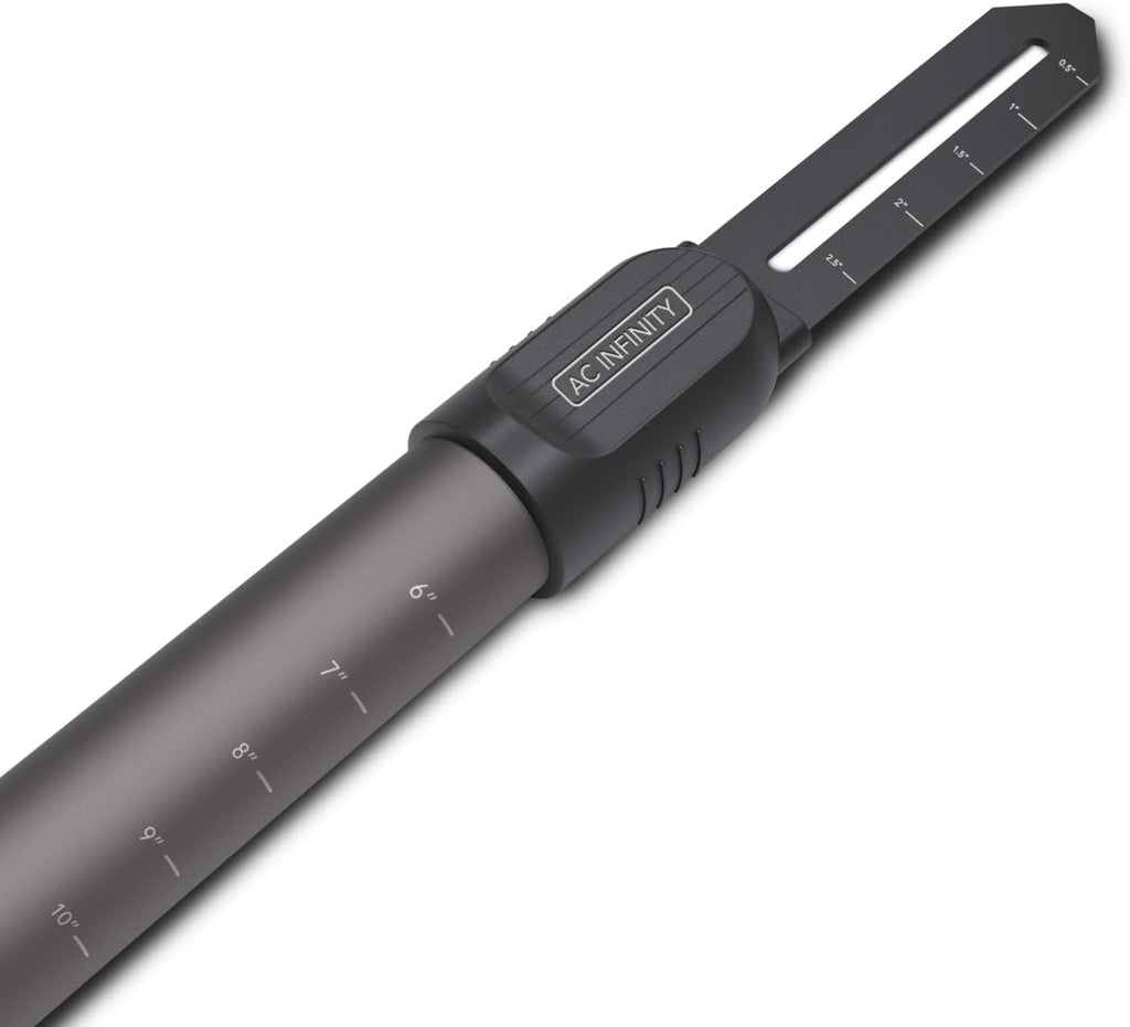 AC Infinity Soil Sensor Probe Exclusively for AI Controllers, Monitor Moisture & Saturation for Gardens, Grow Tents, Grow Spaces, Detachable Stem, IP67 Seal Protection