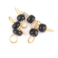 Black PCB Gold-Plated Ceramic Test Points 1000 PCS for Circuit Board Testing