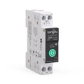 Smart Home DIN Rail WiFi Switch, 1P+N 1‑63A, Over-Current Protection, Tuya/Smart Life Remote Control, Voice Control via Alexa &Google Assistant, Energy Monitor, Timer Functions, FCC Certified