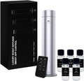 Waterless Fragrance Oil Diffuser - Rechargeable App Control Diffuser for Essential Oil - Home Luxury Scents Refill - 1200 sq. ft Coverage - Hotel Scents Starter Kit - Antal Hayat Hotel Scents